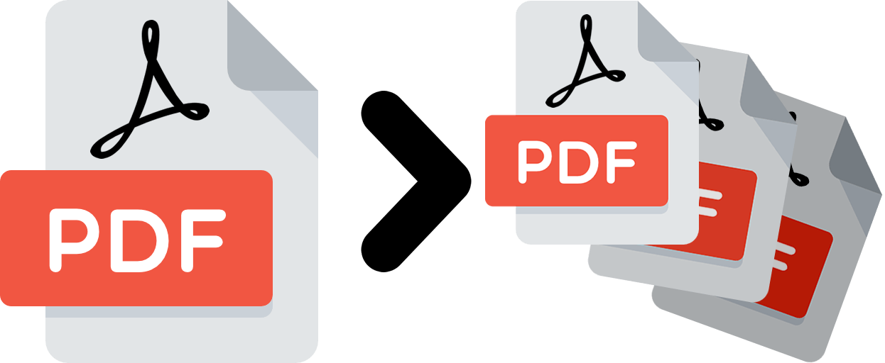 Split PDF files online. Free service to split PDF